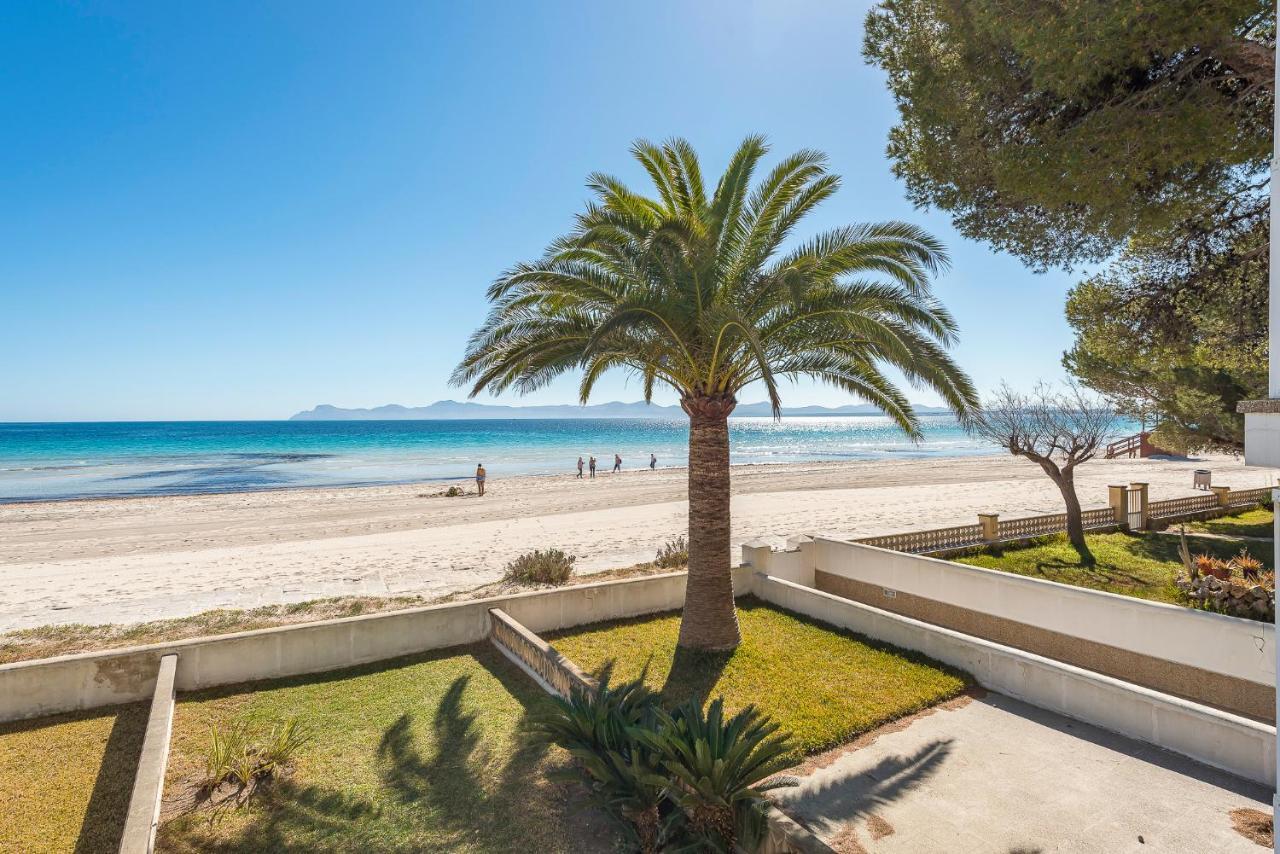 Apartamento Playa De Los Pinos Alcúdia Eksteriør bilde