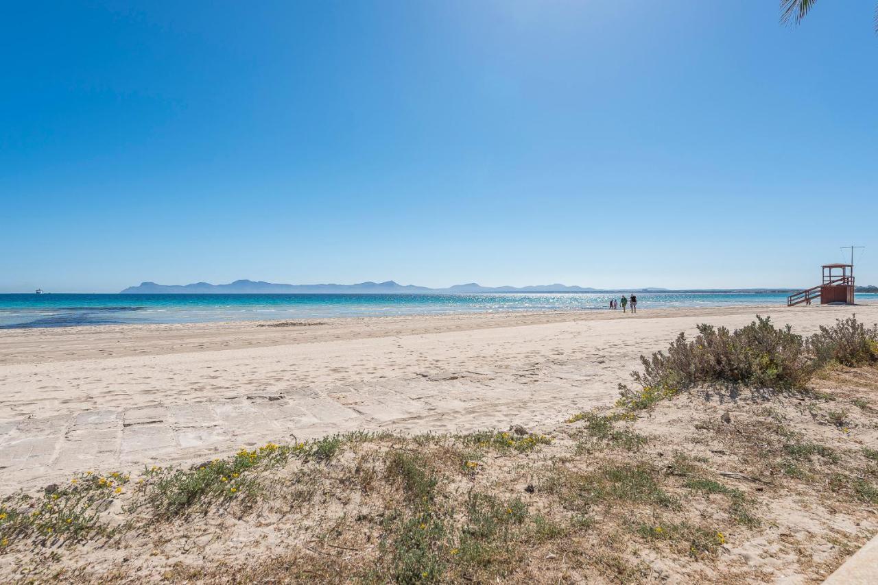 Apartamento Playa De Los Pinos Alcúdia Eksteriør bilde